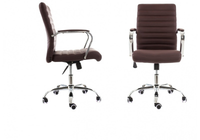 Стул Компьютерное кресло Tongo коричневое. Фото №2