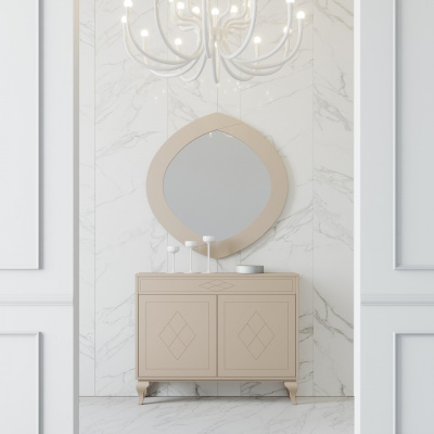 Узкая тумба NORA 3001.1 Almendra. Фото