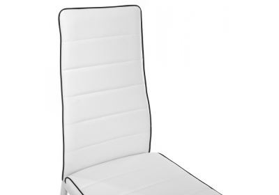 Стул DC2-001 white / black. Фото №4