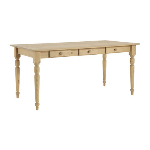 Стол обеденный "Ноа" 160x80 (бейц/масло). Фото №1