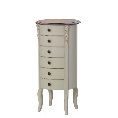 AS6663 Комод круглый 6 ящиков San Teodoro. Фото №1