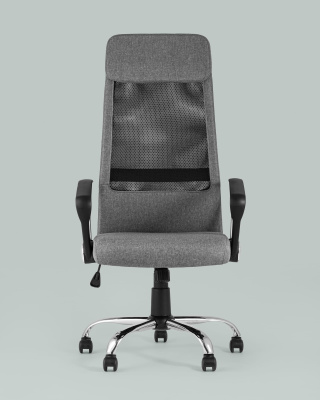 Кресло офисное TopChairs Bonus серое. Фото