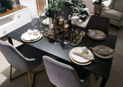 Стол DT-2010 черная керамика MR32 (160). Фото №4