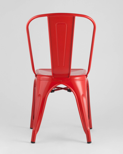 Стул TOLIX красный глянцевый. Фото №7