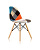 Стул DSW Patchwork