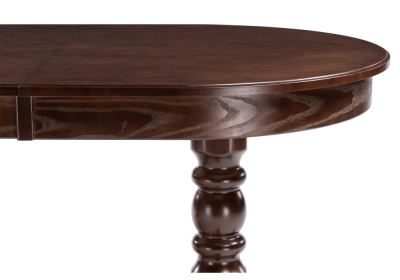 Стол деревянный Дейвер 160(220)х100 орех темный. Фото №5