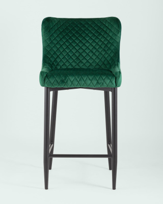 Стул полубарный Ститч велюр изумрудный фото Стул полубарный Ститч велюр изумрудный. Фото №5