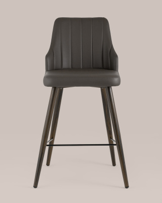Стул полубарный Коналл экокожа таупе фото Стул полубарный Коналл экокожа таупе. Фото №5