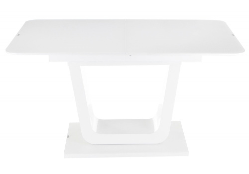 Стол стеклянный Vlinder 140 super white. Фото №3