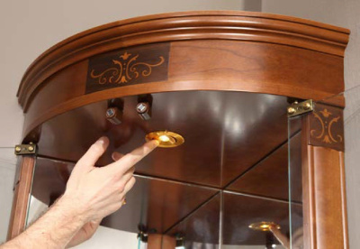 Угловая витрина 809/889. Фото №2