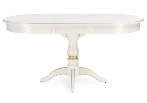 Стол деревянный Сайрус слоновая кость / золото. Фото №3