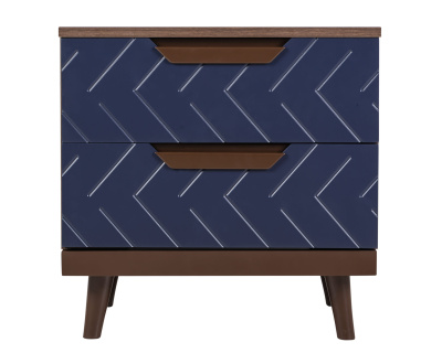 Стул Лоренс велюр синий. Фото №5