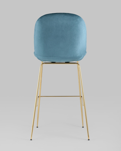 Стул барный Beetle со спинкой маренго фото Стул барный Beetle со спинкой маренго. Фото №6