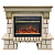 AS6633 Электрокамин RealFlame Stone New 26 WT с Moonblaze BR S