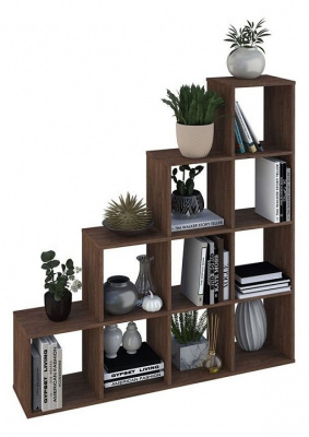 Стеллаж Polini Home Smart, коричневый. Фото