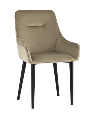 Стул Джоан велюр капучино фото Стул Джоан велюр капучино. Фото №2