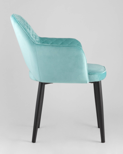 Стул Венера диамант велюр мятный. Фото №5