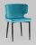 Стул Матео велюр темно-бирюзовый фото Стул Матео велюр темно-бирюзовый. Фото №3