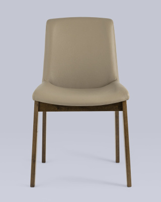 Стул LOKI экокожа бежевый 2 шт.. Фото