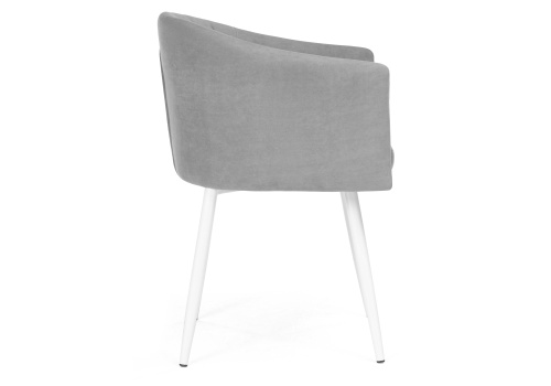 Стул Валета светло-серый / белый. Фото №3