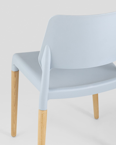 Стул BISTRO серо-голубой. Фото №8