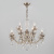 Потолочная люстра Eurosvet Teodore 10103/12 античная бронза/прозрачный хрусталь Strotskis фото Потолочная люстра Eurosvet Teodore 10103/12 античная бронза/прозрачный хрусталь Strotskis. Фото №2