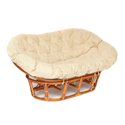 Диван из ротанга Mamasan 23/02 Cognac фото Диван из ротанга Mamasan 23/02 Cognac. Фото №5