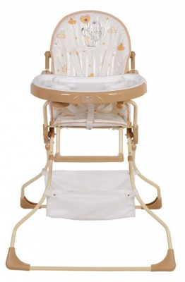 Стул для кормления Polini Kids 252, бежевый фото Стул для кормления Polini Kids 252, бежевый. Фото №4